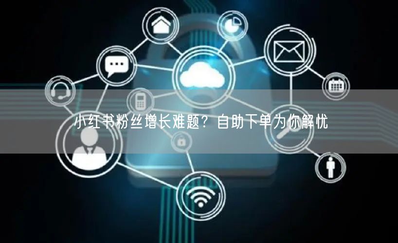 小红书粉丝增长难题？自助下单为你解忧
