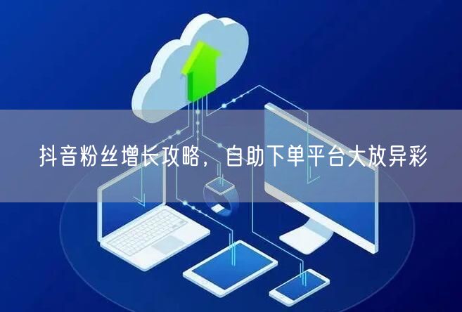 抖音粉丝增长攻略，自助下单平台大放异彩